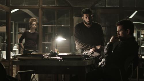 Carl M�rck (Nikolai Lie Kaas, rechts), sein Assistent Assad (Fares Fares, Mitte) und die neue Mitarbeiterin im Team Rose (Johanne Louise Schmidt)