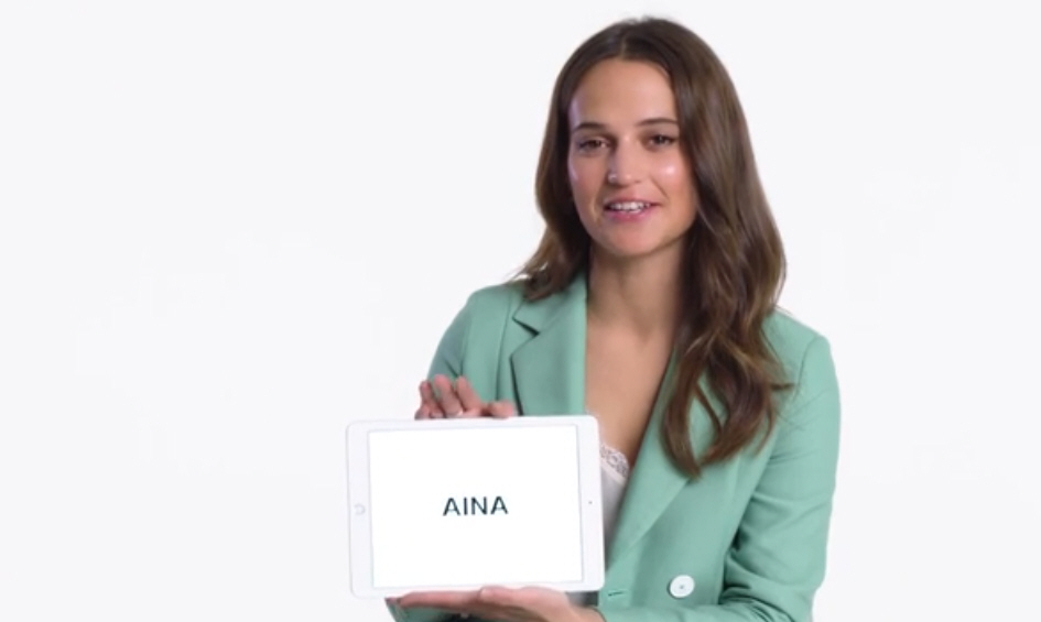 Alicia Vikander � video.vanityfair.com