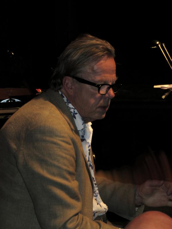 Es blieb auch Zeit f�r ein paar freundliche Worte und Gespr�che mit einigen Zuschauern � Wolfgang Sander