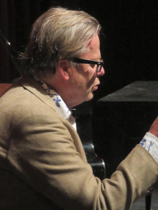 Es blieb auch Zeit f�r ein paar freundliche Worte und Gespr�che mit einigen Zuschauern � Wolfgang Sander