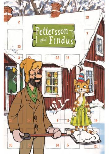 Pettersson und Findus Adventskalender-Karte - Tr�tsch Verlag