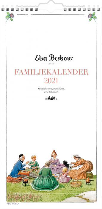 Elsa Beskow Familienkalender 2021 - Burde Förlag