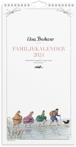Elsa Beskow Familienkalender 2024 - Burde Förlag