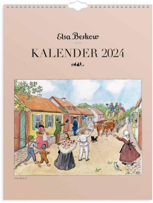 Elsa Beskow Wandkalender 2024 - Burde Förlag