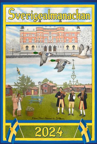 Sverigealmanackan - Kalender 2024 SwallingsVerlag