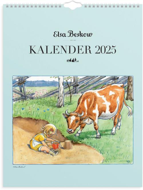 Elsa Beskow Wandkalender 2025 - Burde Förlag