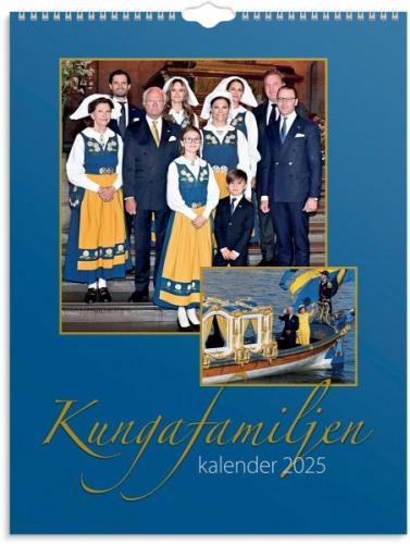 Burde Wandkalender Schwedische Königsfamilie 2025 Burde Verlag