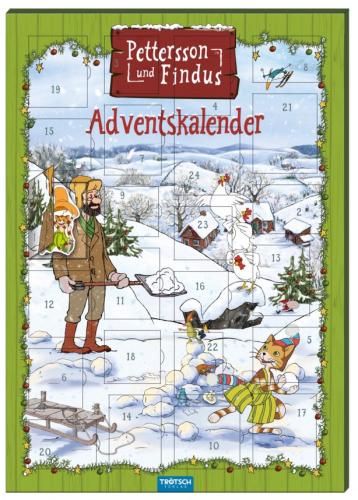 Magnet-Adventskalender Pettersson und Findus - Tr�tsch Verlag