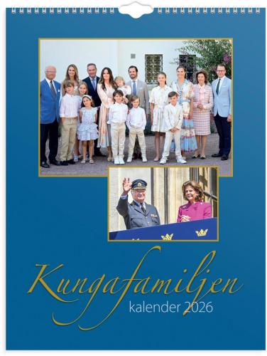 Burde Wandkalender Schwedische K�nigsfamilie 2026  Burde Verlag