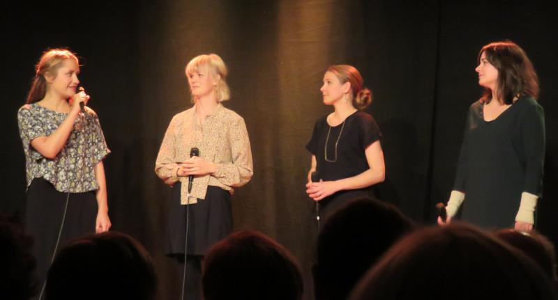 Lisa Lestander, Frida Johansson, Linnea Nilsson, Eva Lestander � Wolfgang Sander