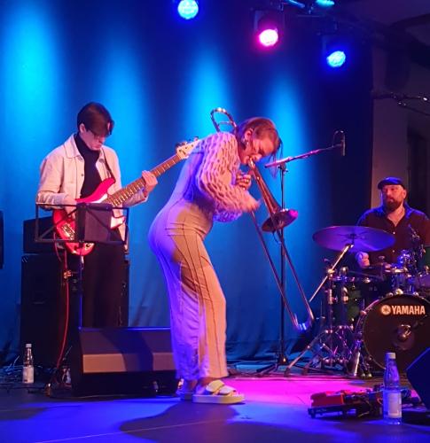 Ebba �sman Jazz Quartett 2023 im Schlo� Landestrost in Neustadt �  Wolfgang Sander 2023