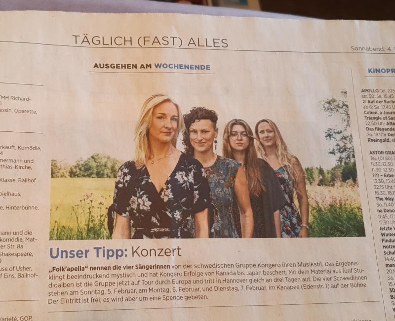 Konzert Kongero HAZ � Wolfgang Sander 2023