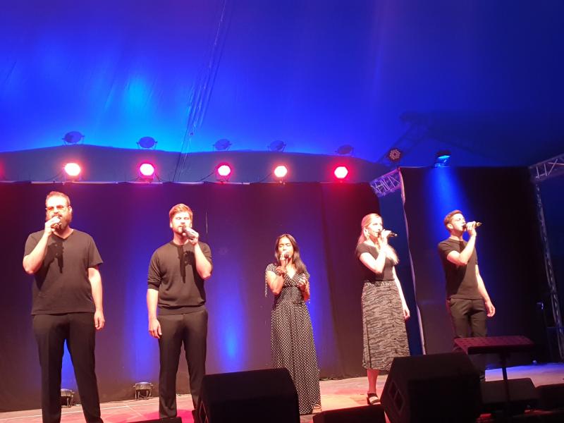 Konzert The Real Group � Wolfgang Sander 2022