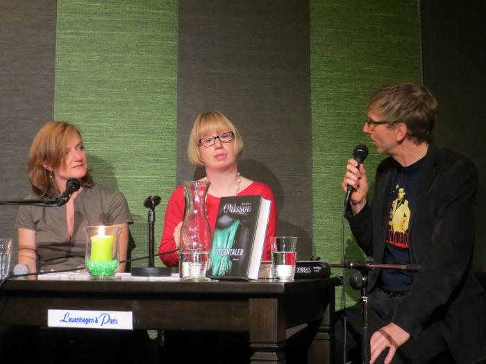 Lesung Kristina Ohlsson, 01.11.2013  � Wolfgang Sander