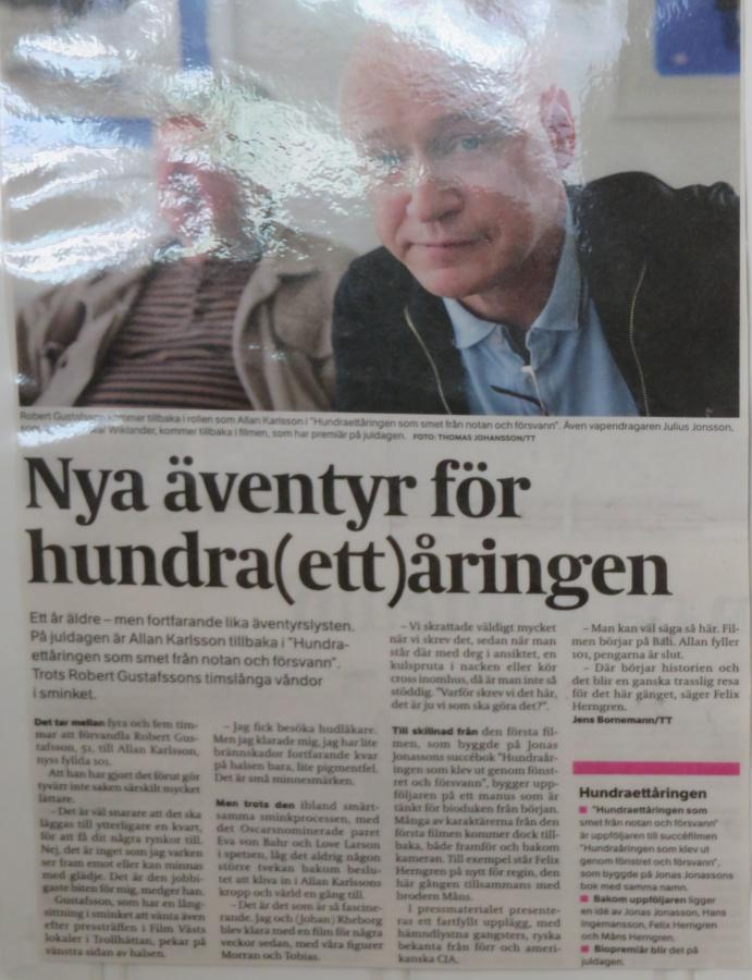 Fortsetzung des Films: �Hundraett�ringen som smet fr�n notan och f�rsvann� � Wolfgang Sander / TT