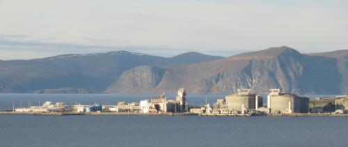 Gasverfl�ssigungsanlage auf Melk�ya � Wolfgang Sander 2010