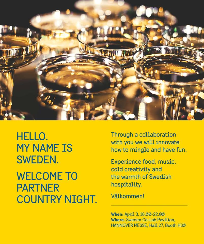 Partner Country Night � Schwedische Botschaft/Business Sweden
