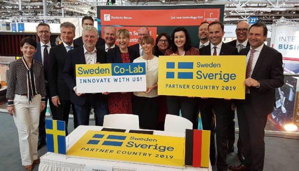 Schweden ist Partnerland der HANNOVER MESSE 2019 � www.swedenabroad.se/de/botschaften/deutschland-berlin/