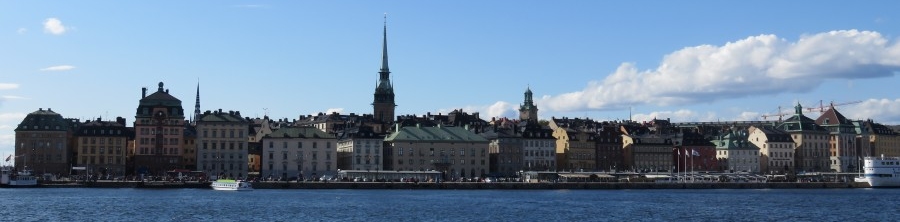 Gamla Stan vom der Djurg�frd-F�hre, Stockholm, � 2015 Wolfgang Sander