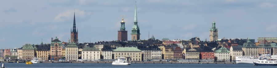 Gamla Stan vom "Sj�v�gen", Stockholm, � 2015 Wolfgang Sander