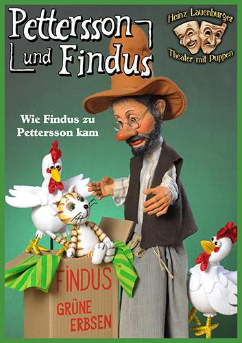 Pettersson und Findus � Theater mit Puppen - Heinz Lauenburger